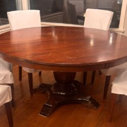 Dining Table, Largest Pedestal table, 