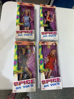 Spice Girls On Tour Doll Set of 4 pick up in Coral Springs 33071