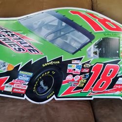 NASCAR Metal Sign #18 Man Cave