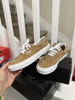 Old School Low Top Vans Tan Suede