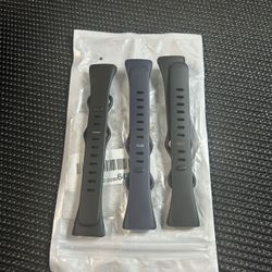 3 Maledan Compatible Band with Fitbit Charge 5 and Charge 6 for Women & Men