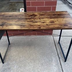 Simple home Desk with Storage Bag