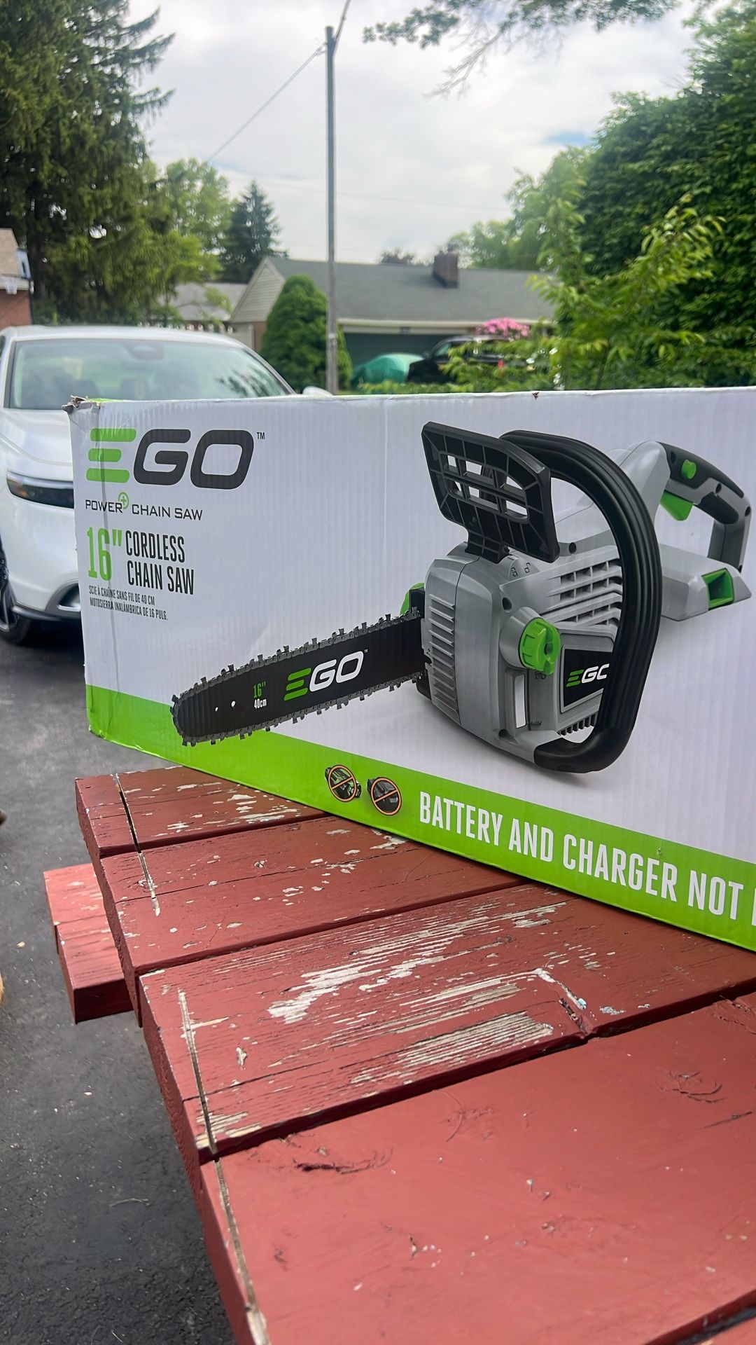 E GO Chain Saw