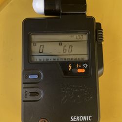 Sekonic  Digi Lite F  Strobe Light Meter W/case