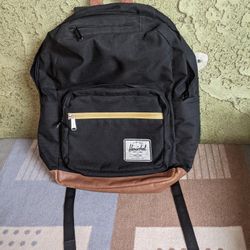 Black & Brown Herschel Backpack