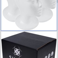 SHANY Styrofoam Model Heads ,Hat Wig Foam Mannequin Female Wig Head Stand ,Mannequin Head for wigs ,