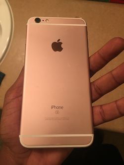 iPhone rose gold 6s plus