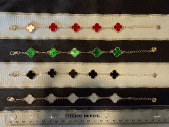Van cleef inspired bracelets