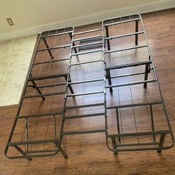 Queen Bed Frame - Heavy Duty Steel + Large Under-Bed Storage