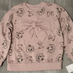New Disney Girls Sweatshirt Aristocats