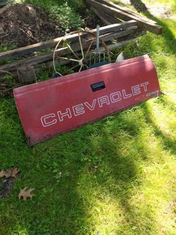 Chevy 1500 Pickup Tailgate