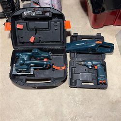 Black and Decker 4 Piece Tool Set