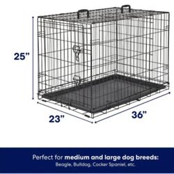 Foldable Dog Crate 36"