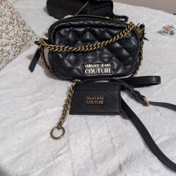 Great Condition Versace Jeans Couture Crossover And Wallet 