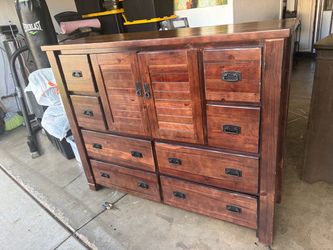 All wooden dresser !!