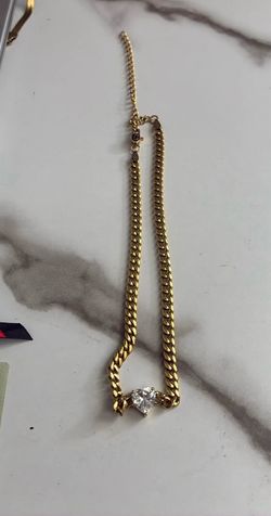 Heart Cuban chain