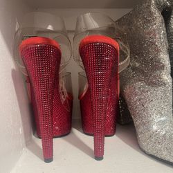 Woman’s Platforms And Pumps And Kicks