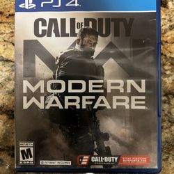 Call of Duty Modern Warfare PS4