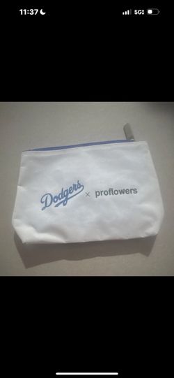 proflowers Los Angeles Dodgers White Bag MLB Baseball Fan Souvenir