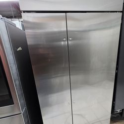 42" GE MONOGRAM BUILT IN STAINLESS STEEL REFRIGERATOR 