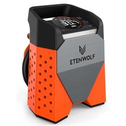 ZEPHYR S3 Tire Inflator Portable Air Compressor, 1 Min Fast Inflation and 100% Duty Cycle, 160 PSI Air Pump for Cars, SUVs, Bikes, Balls (Vivid Orange