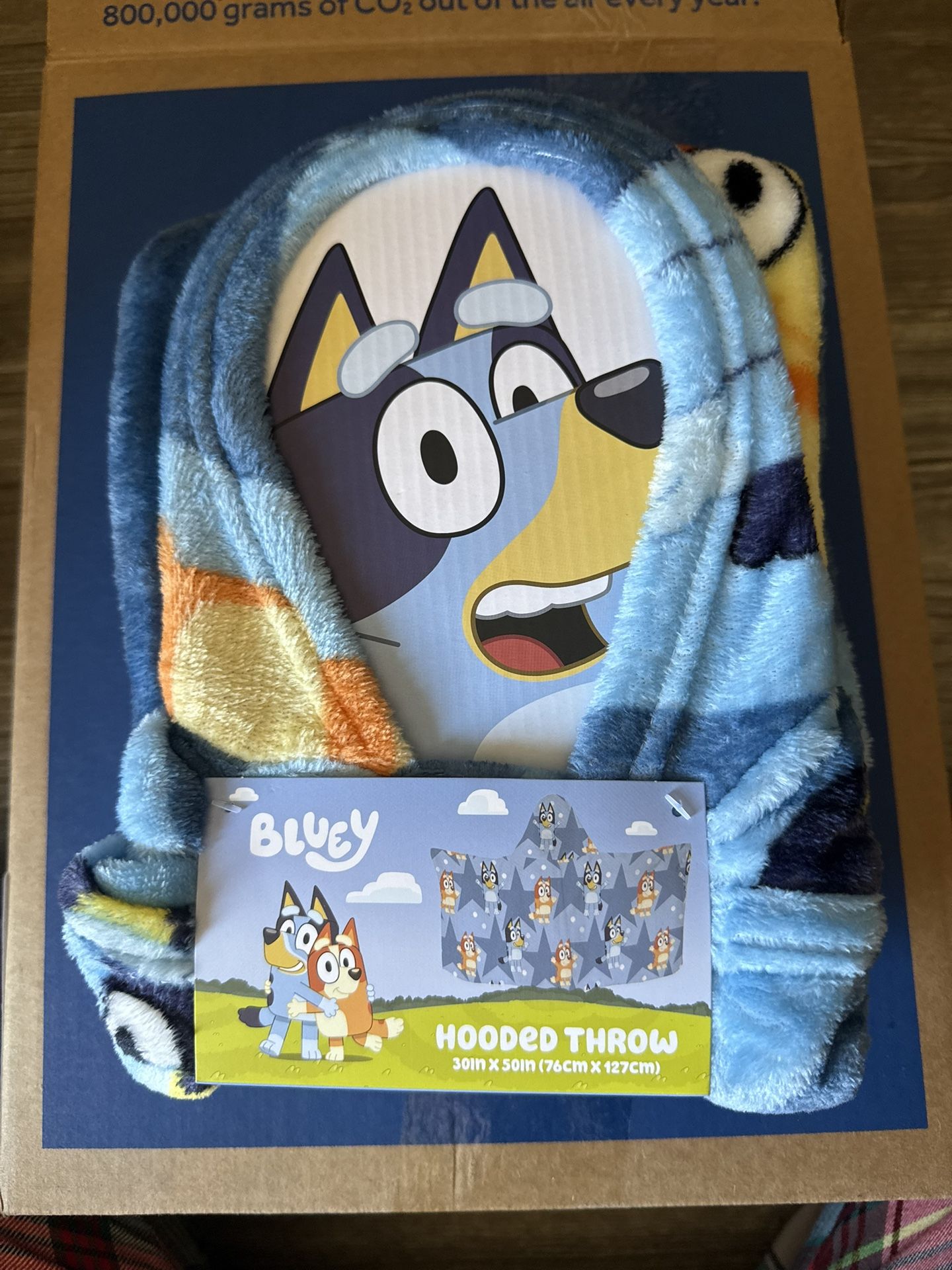 Bluey Hooded Throw