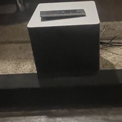 Vizio Sound Bar With Surround Sound Speakers And Wireless Subwoofer
