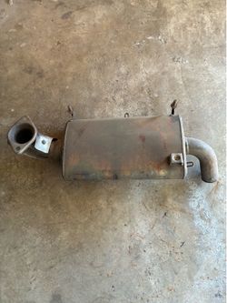 Polaris turbo rzr 1000 stock exhaust