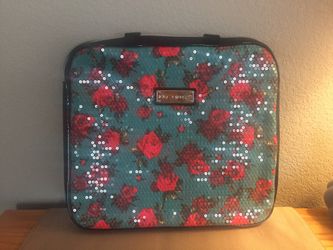 Floral Sequins Laptop Bag by Betsy Johnson