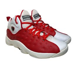 Red And White Jordan’s 