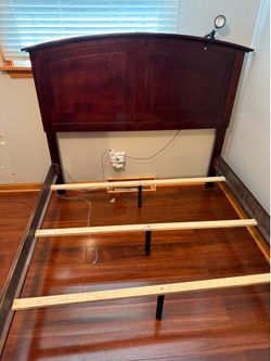 Full Wooden Bedframe