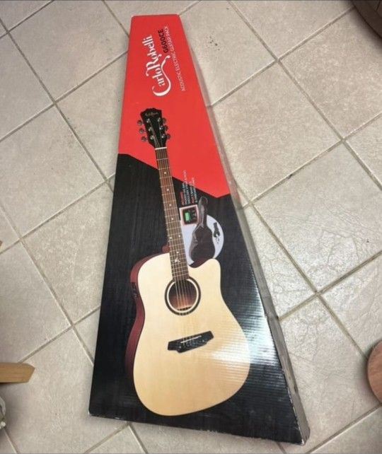 Carlo Robelli Electric Acoustic Guitar