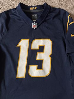 LA Chargers #13 Keenan Allen Youth Nike On Field Jersey Sz Medium 10/12 Bolts