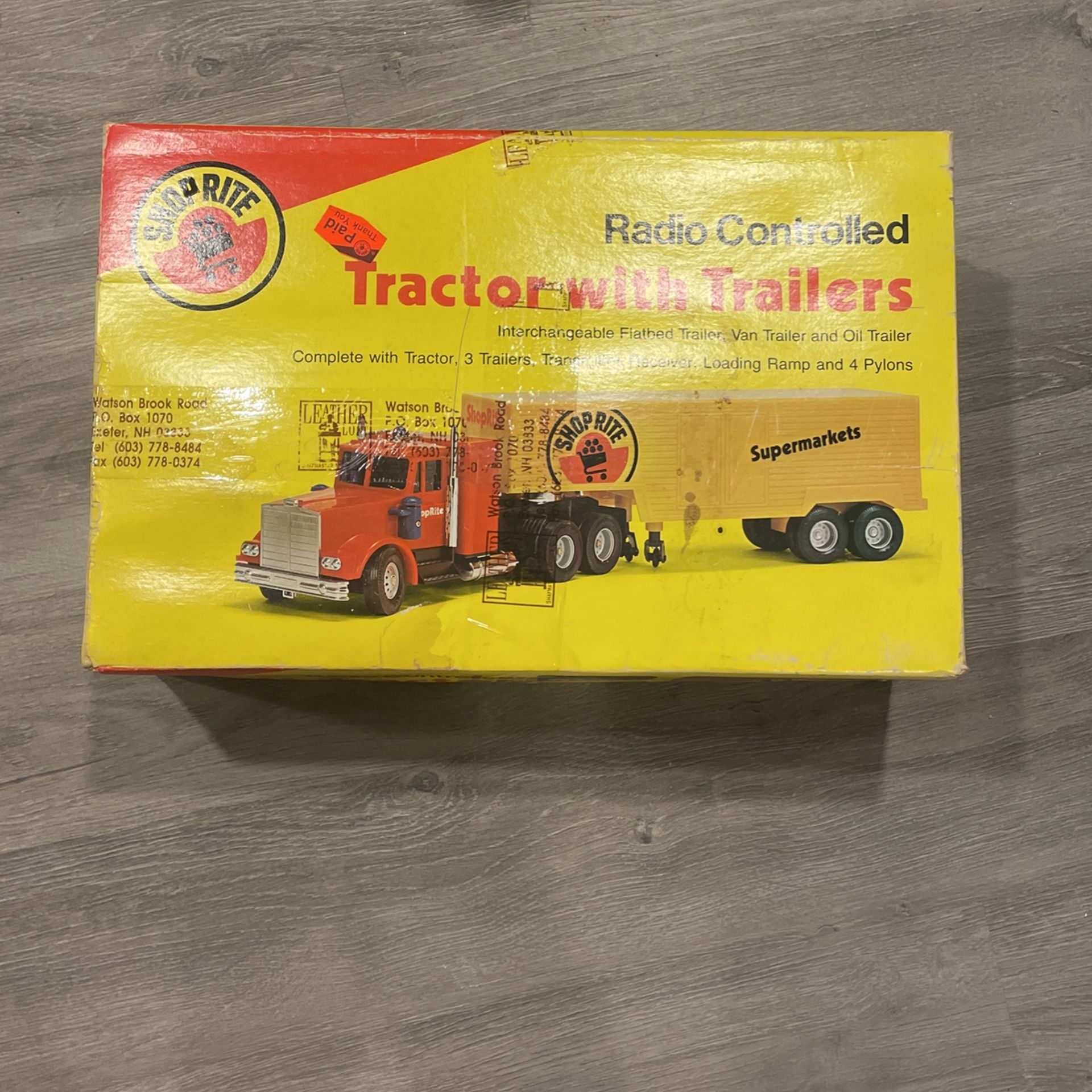 ShopRite Tractor With Trailer