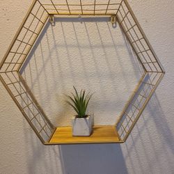 Smaller Size Hexagon Shelf