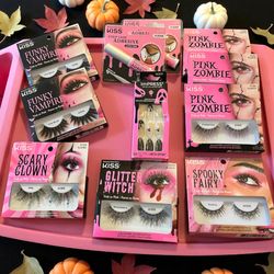 Halloween Kiss Eyelashes And More