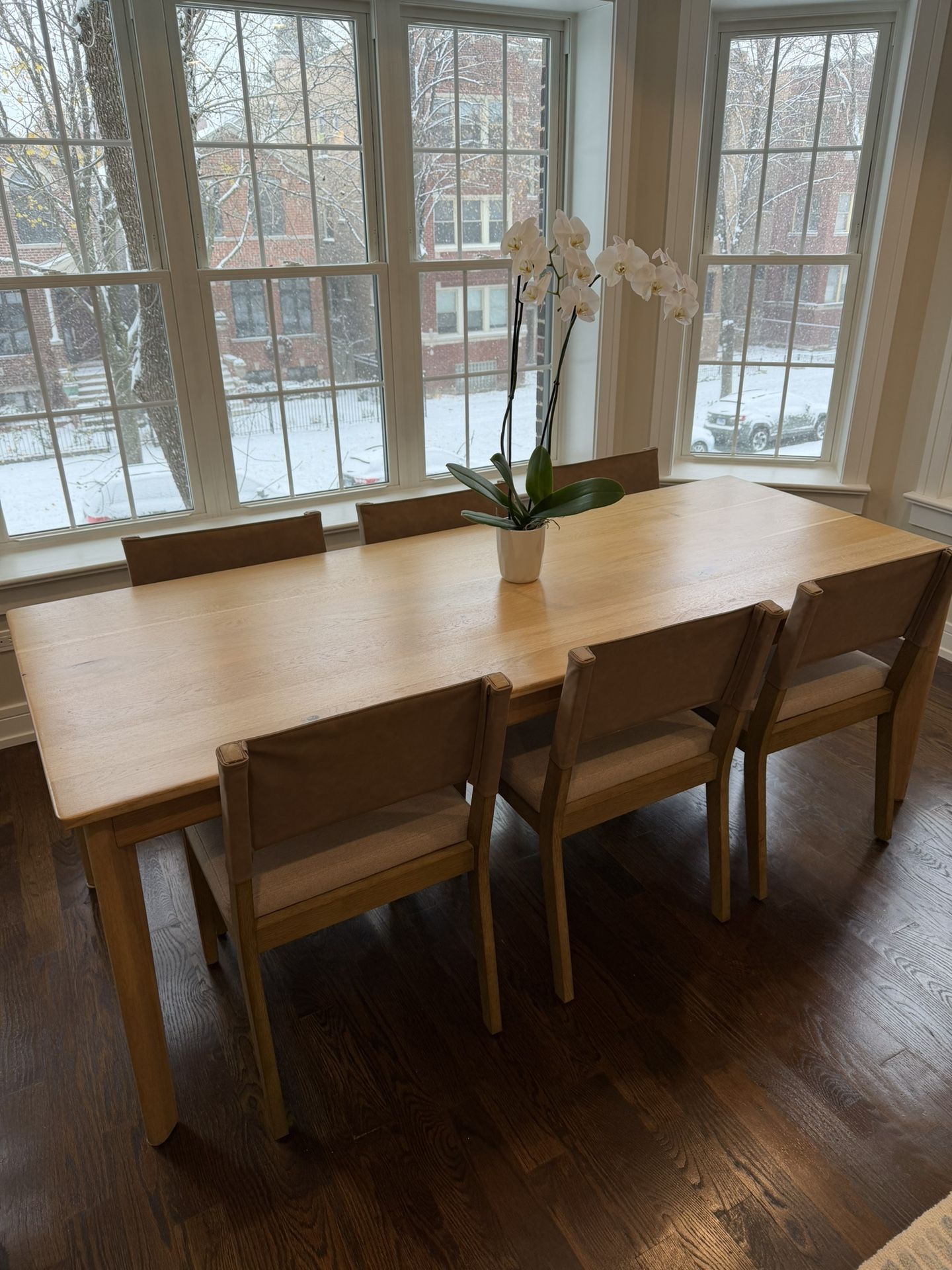 Walter E. Smithe Table & Nathan James Chairs