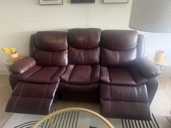 Reclining sofa
