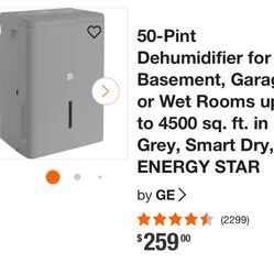 GE Dehumidifier 