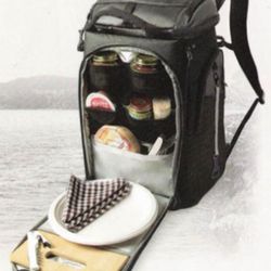 New  Black Titan Arctic Zone Backpack Cooler 