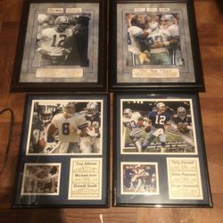 Dallas Cowboys legends Framed Pictures