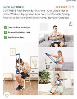 GOFITNESS Push Down Bar Machine