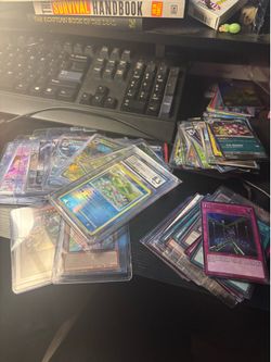 Yugioh and Pokémon cards
