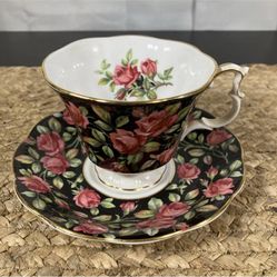 Bone China Teacup & Saucer