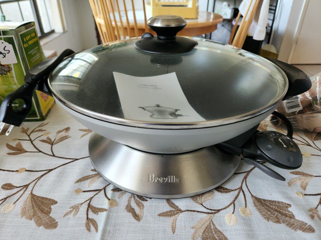 Breville Stainless Steel Electric Hot Wok - BEW600XL