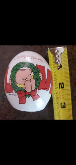 Tom Wilson Christmas Ornament Egg
