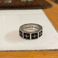 Chrome Hearts Size 8 Silver Ring 925