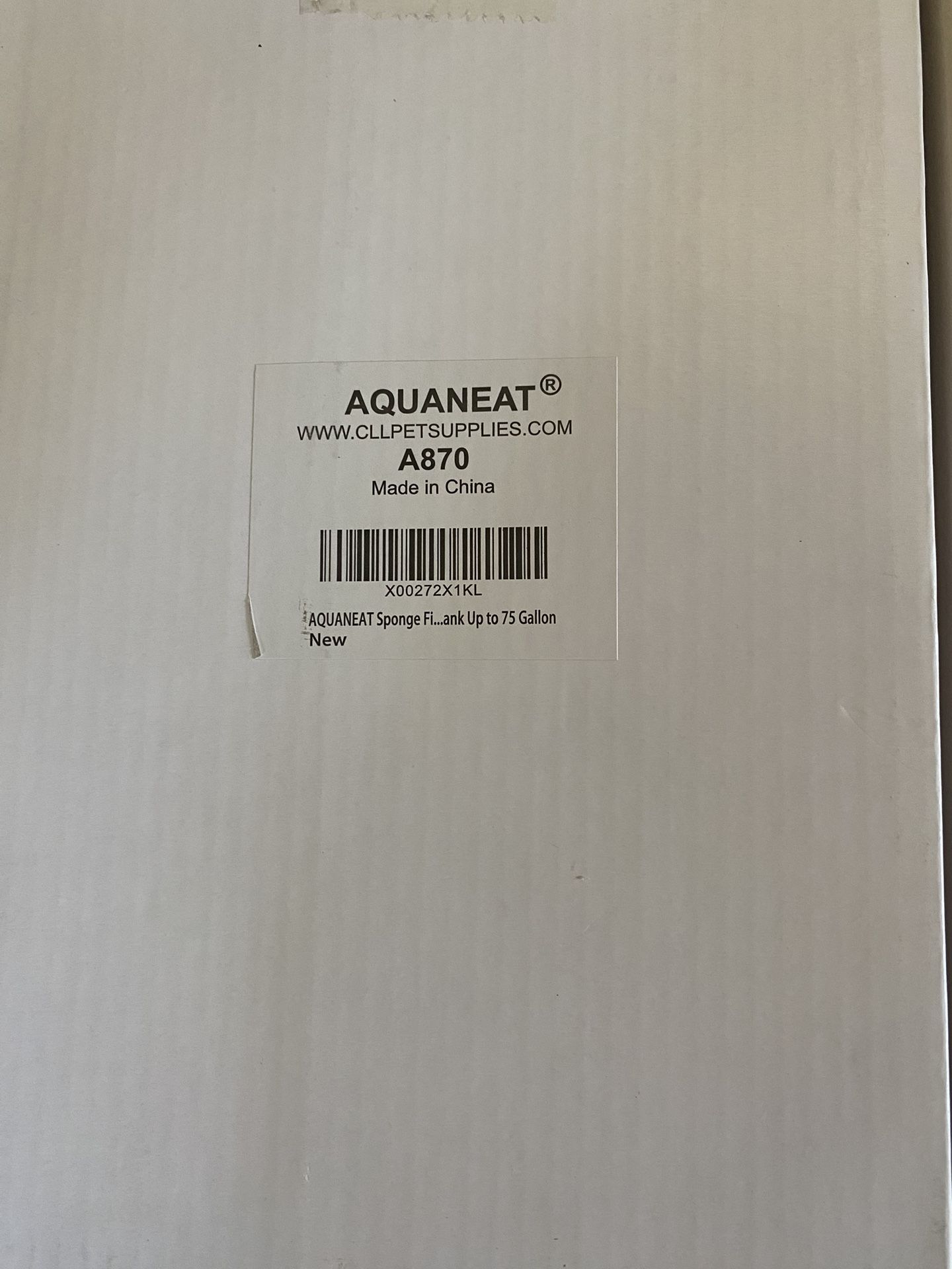 2 Boxes of Aquaneat Sponge Filter