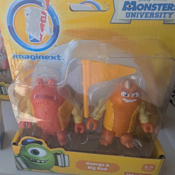 Fisher-Price Imaginext Monsters University George & Big Red Figures NIB
