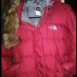 North Face jacket used 2X